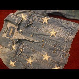 Star Patched Denim Jacket